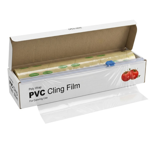 Clear catering cling - cling, food