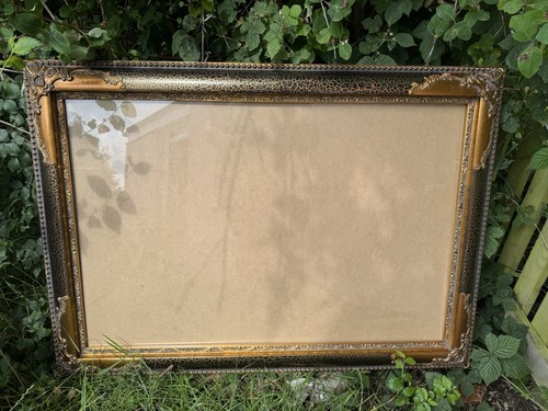 Huge vintage gold - gold, ornate