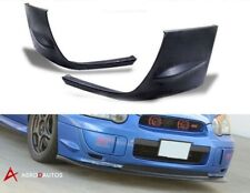 Bumper Winglets For Subaru Impreza WRX STi 03-05 | Bumper Covers | PU Plastic UK