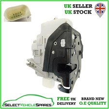 NEW AUDI A4 B8 / A5 8T DRIVERS SIDE FRONT DOOR LOCK ACTUATOR 2008-2009 (9-PIN)