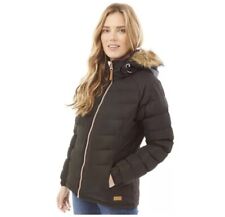 Trespass Nadina Womens Ladies Padded Insulated Jacket Parka Style L 