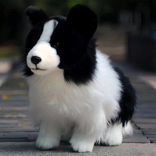 Chase border collie dog plush - collie,