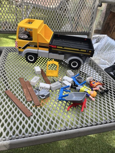 Playmobil truck and driver - and,