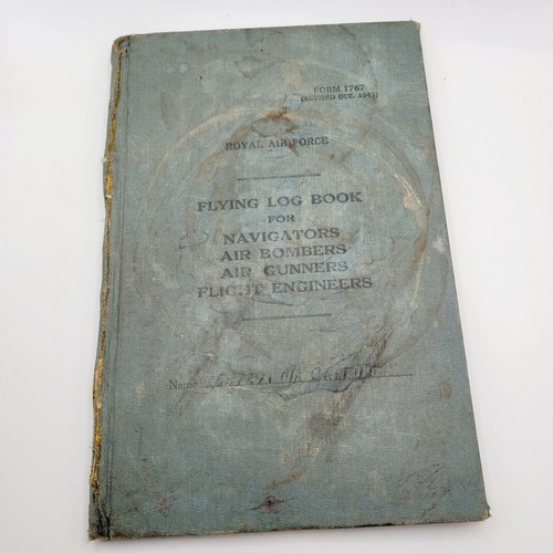 Ww2 raf log book - book, "griffiths"