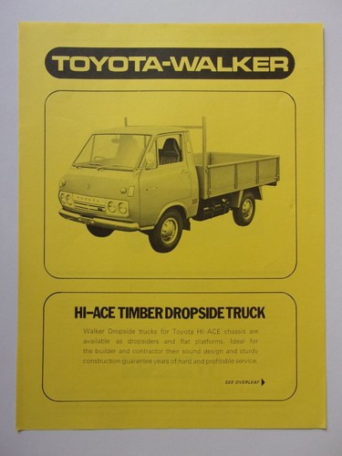 Toyota ace timber dropside - ace,