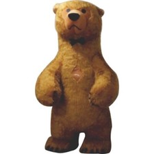 2M/2.6M/3M Inflatable Polar Bear Mascot Costume Advertising Outdoor Customize