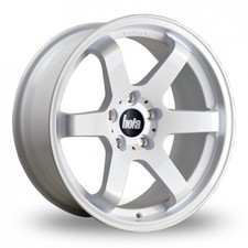 17" BOLA B1 ALLOY WHEELS WHITE