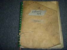 Leyland Model 154 Tractor Shop Service Repair Workshop Manual