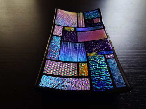 Dichroic glass rectangular - dichroic,