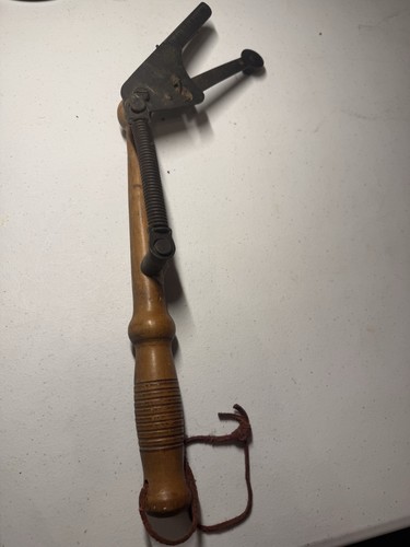 Antique clay pigeon - clay, hand