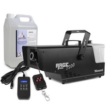BeamZ Rage1800 Snow Machine - 1800W Artificial Snow Effect with 5L Fluid