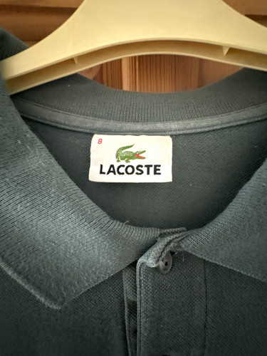 Lacoste polo shirts - size, 7/8