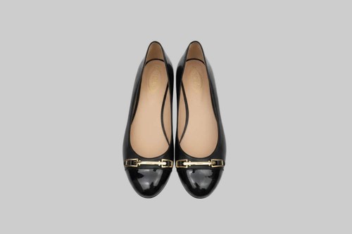 Tods black leather - tods, patent