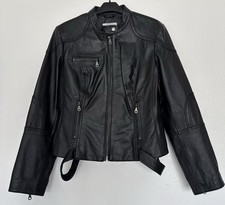 Next Ladies Black Leather