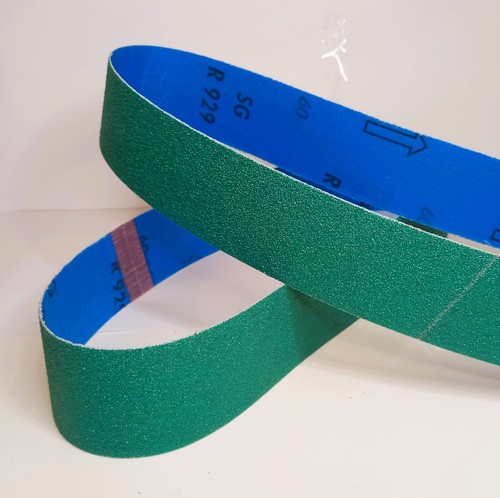 Ceramic sanding belts for - sanding,