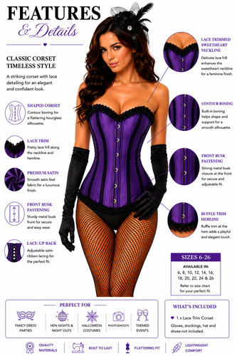 Burlesque corset top halloween - burlesque,