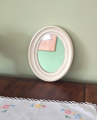 Small wall mirror cream - wall,