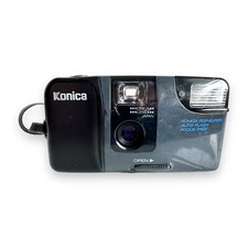Konica Pop Super Compact 35mm Point & Shoot Film Camera Tested Working No Flash