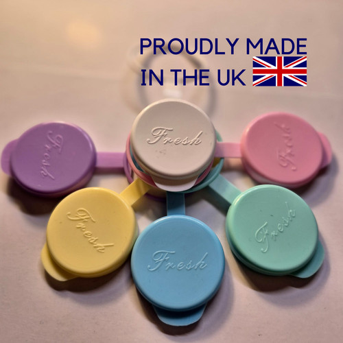 Milk bottle tops pack - milk,