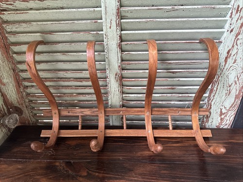 Vtg bentwood thonet style hat - thonet,