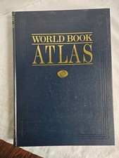 World Book Atlas 1990 Vintage