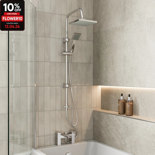 Bathroom square shower - bathroom,