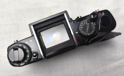 Pentax film camera - film,
