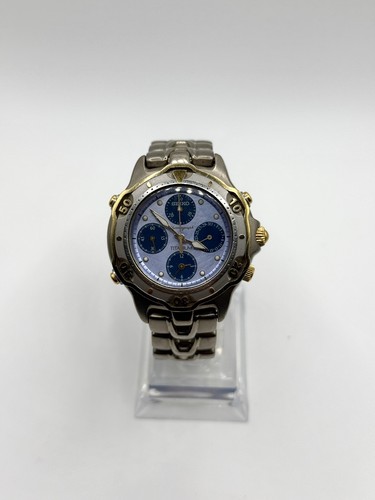Seiko titanium 7t34 0010 - titanium, qz