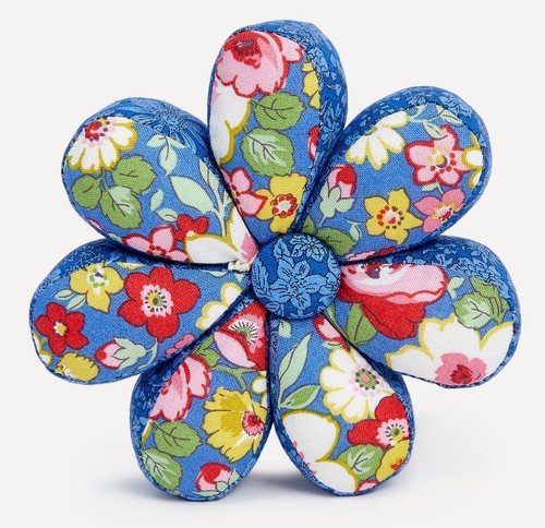 Liberty flower pin cushion - liberty,