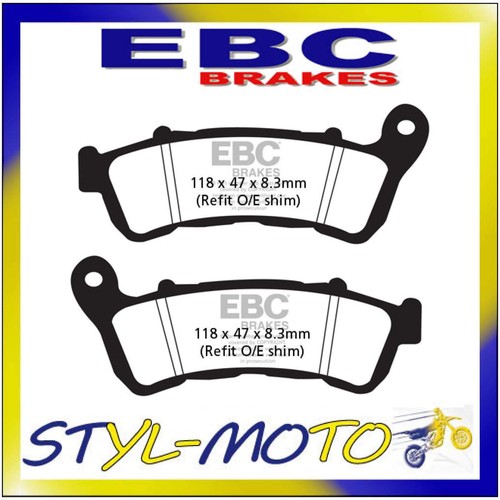Fa388 organic front brake - front, pads
