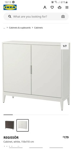 Ikea sideboard white spacious - ikea,