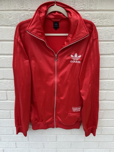 Adidas jacket mens medium red - jacket,
