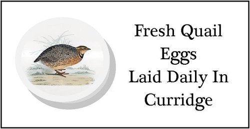 Small personalised quail egg - small,
