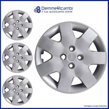 SERIE 4 BORCHIE - 4 COPRICERCHI COPPE RUOTA 15 PER NISSAN MICRA