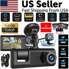 Car Dual Lens Dash Cam HD