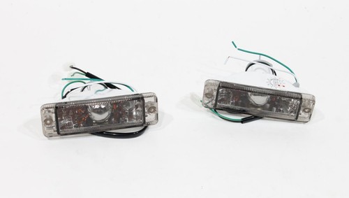 Smoked front bumper - front, turn