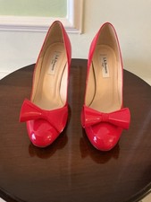 L.K. Bennett Women's Red Patent Shoes 36