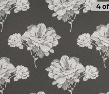 Laura Ashley Hermione charcoal Wallpaper, Two Rolls Diff Batch