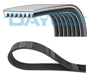 Ribbed belt dayco 7pk2035s - v-ribbed,