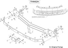 Towtrust fixed flange - towtrust, towbar