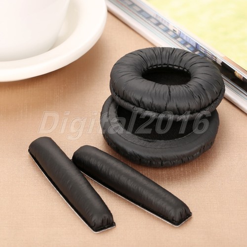 Black foam earpads headband - earpads,