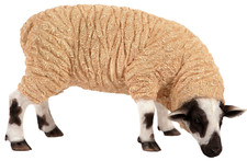 Grazing Sheep Garden Ornament Resin Realistic Looking Home Decor Frostproof