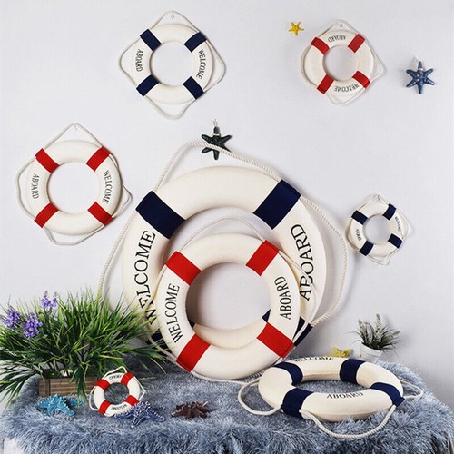Wall hanging lifebuoy welcome - hanging,