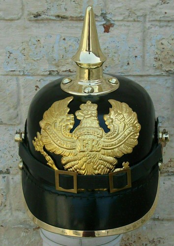 Prussian leather helmet - prussian,