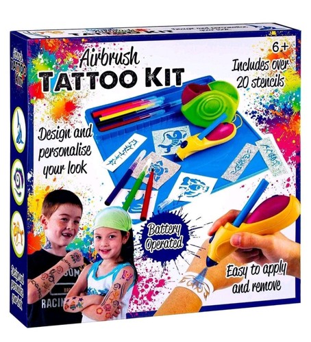 Airbrush tattoo kit battery - airbrush,