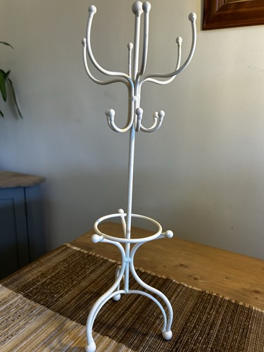 Vintage large cream metal - cream,