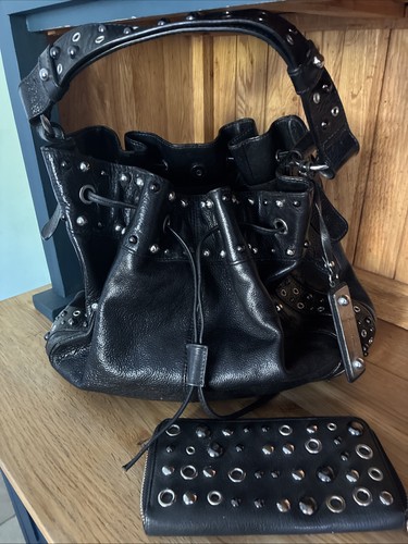 Karen millen black leather - millen,
