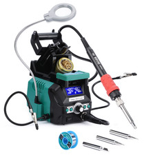 YIHUA 939D+ III EVO 110W Digital Soldering Iron Station Dual LCD Display ESD