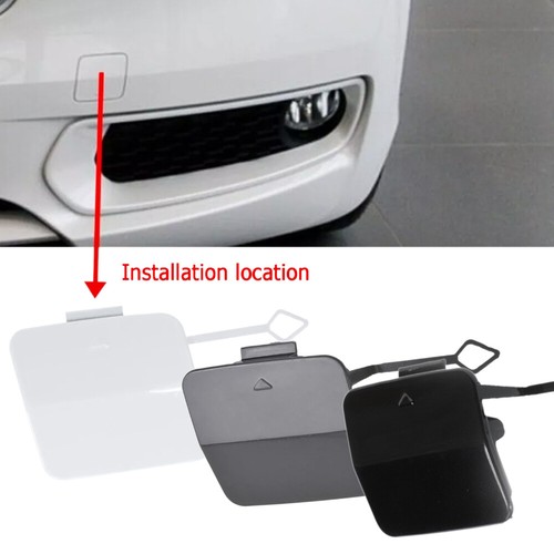 Front bumper tow hook cover - front,