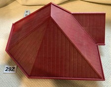 29Z Spare Parts Playmobil School Building 4324 - Central Roof, Clock, grey bits